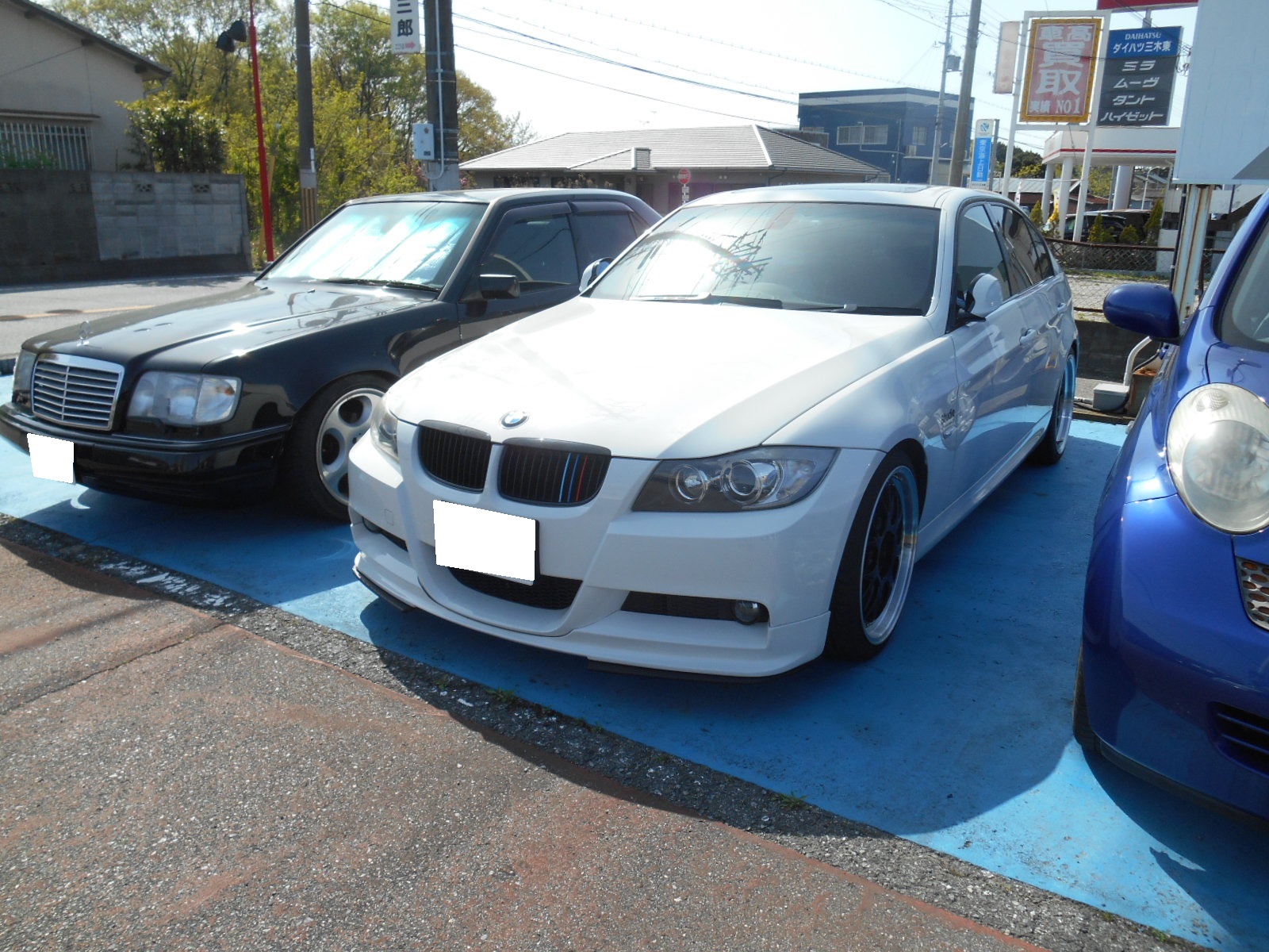 BMW3シリーズ、車検整備。　　CK9272