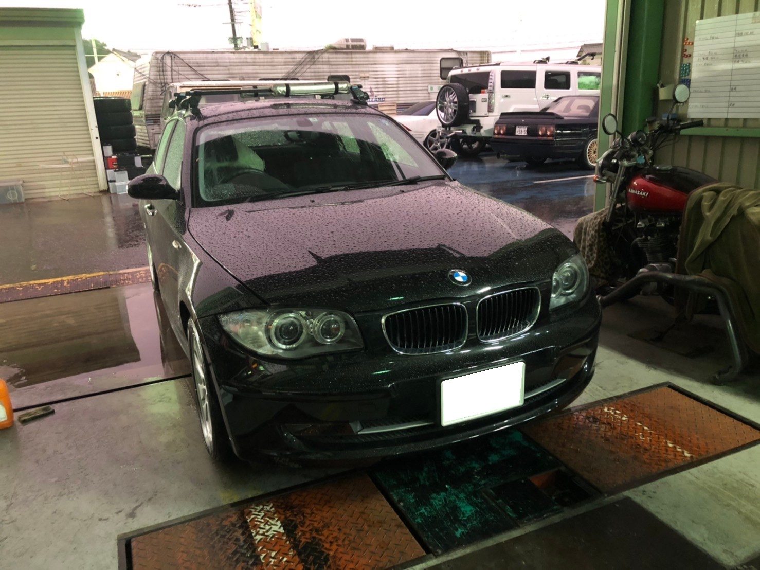 H様・BMW１（E87）車検整備。
