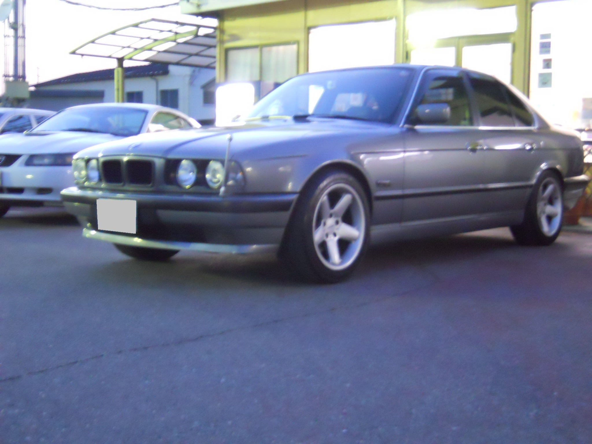 BMW5シリーズ、オイル交換。　CK5579